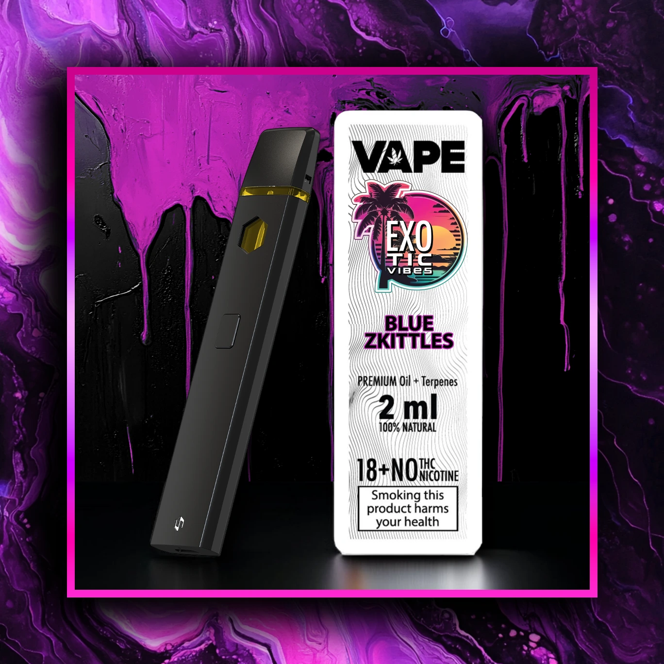 Blue Zkittles HHC Premium Vape - 2,00 мл. HHC