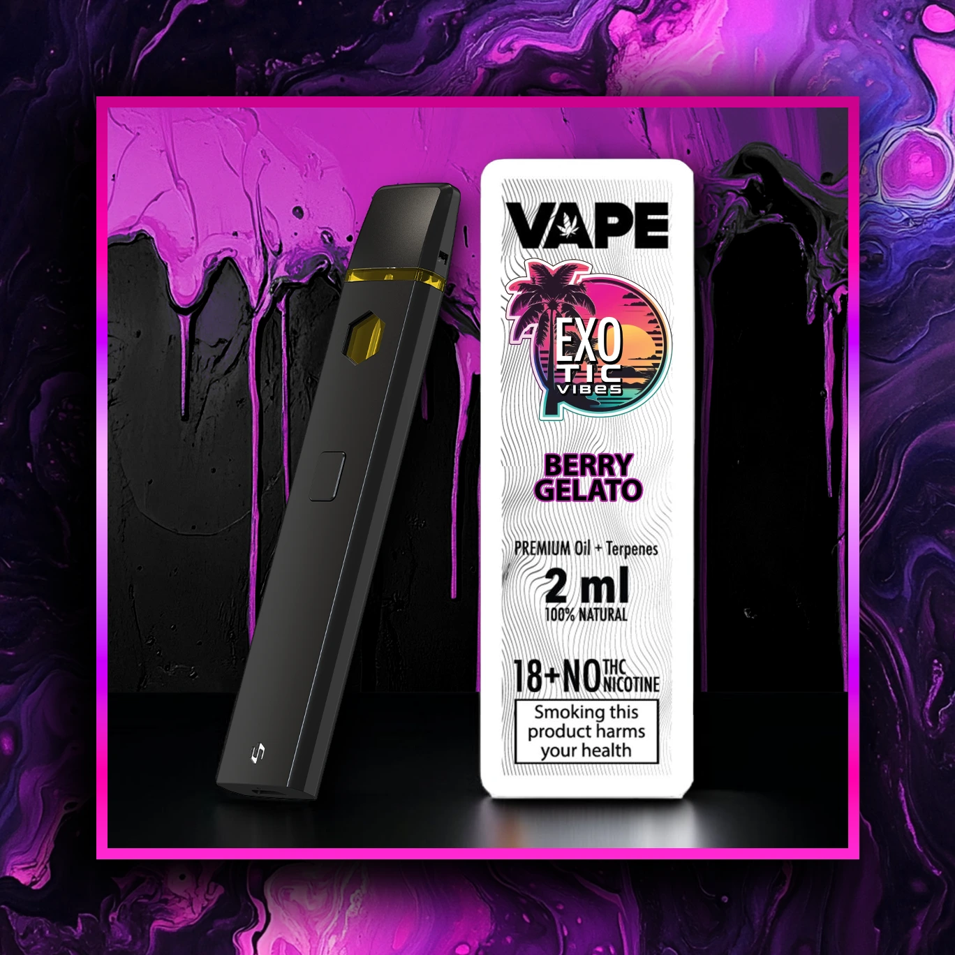 Berry Gelato HHC Премиум Вейп - 2.00 ml. HHC