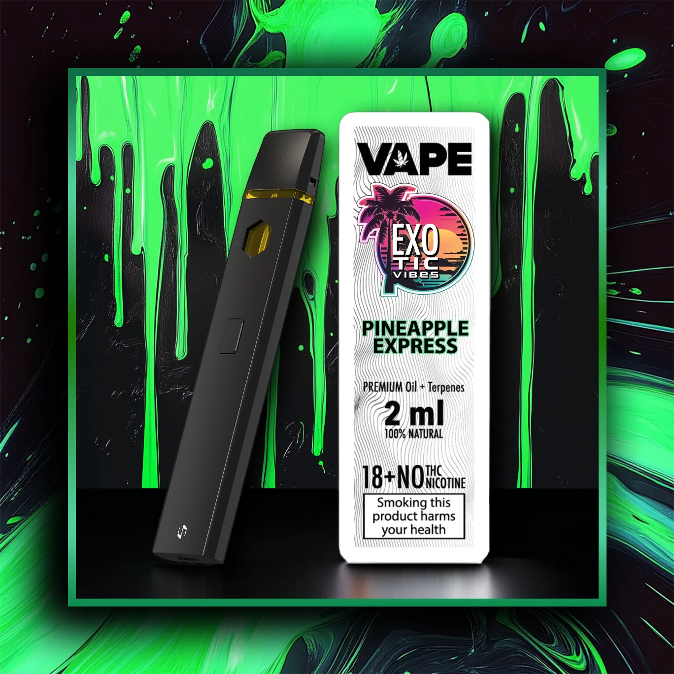 Pineapple Express HHC Премиум Вейп - 2.00 ml. HHC