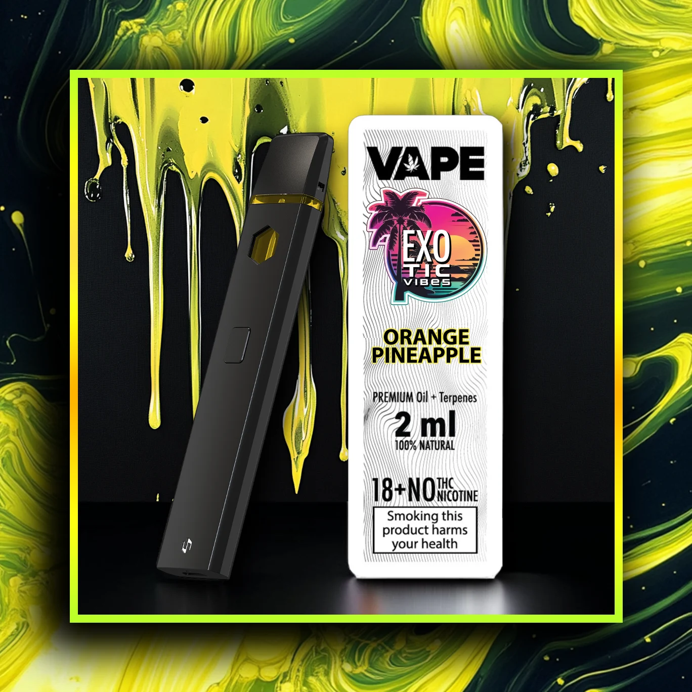 Orange Pineapple CB9 Премиум Вейп - 2.00 ml. CB9