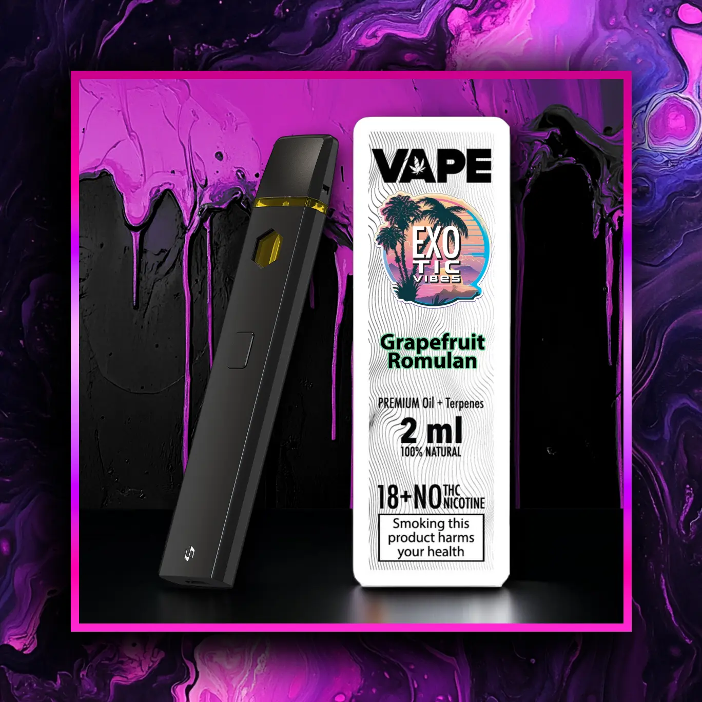 Grapefruit Romulan HHC Премиум Вейп - 2.00 ml. HHC