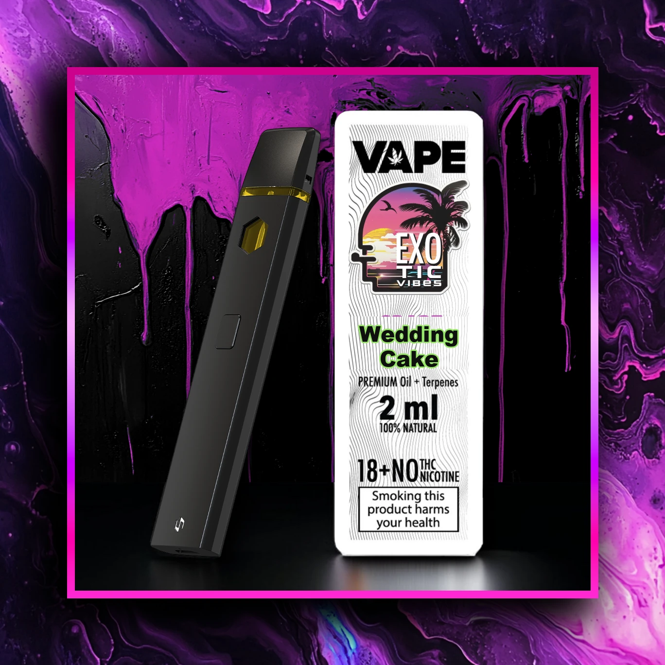 Wedding Cake HCT Премиум Вейп - 2.00 ml. - HCT vape