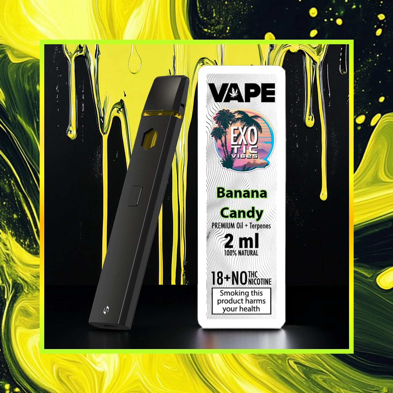 Banana Candy HCT Премиум Вейп - 2.00 ml. HCT